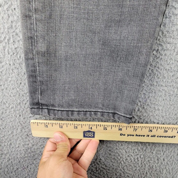 Current Elliott‎ Jeans Womens 27 Gray Denim Abby The Boyfriend Straight Short - Picture 5 of 13